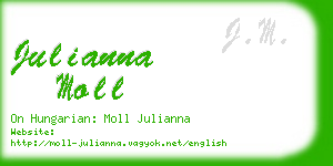julianna moll business card
